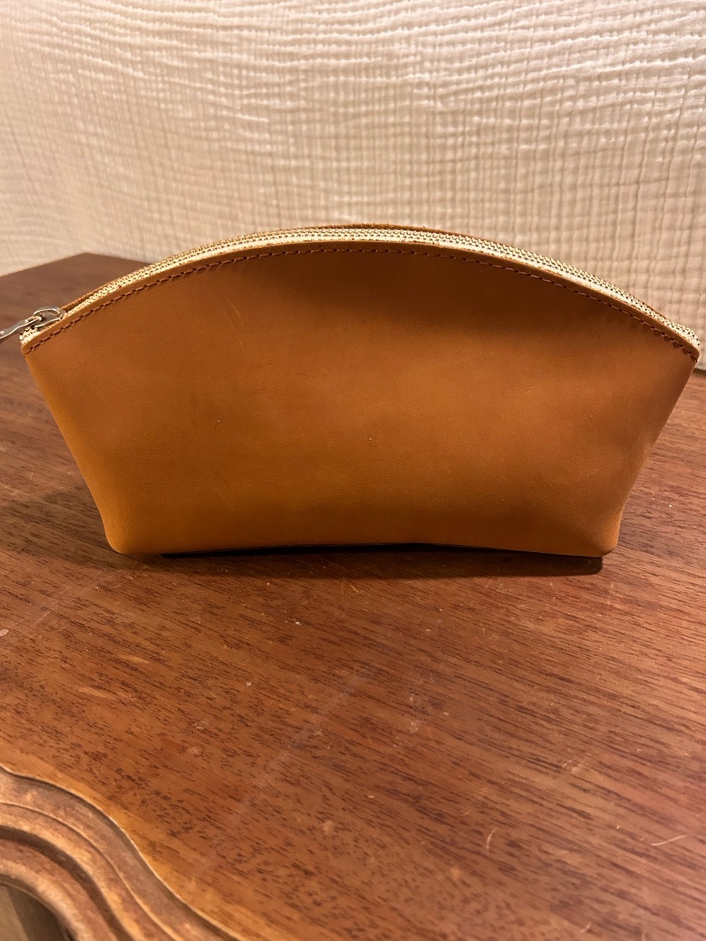 Portland Leather eclipse makeup bag